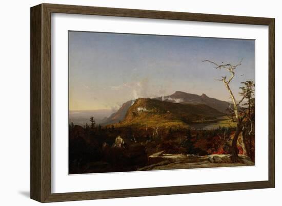 Catskill Mountain House, 1855-Jasper Francis Cropsey-Framed Giclee Print