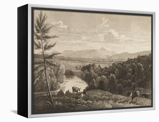 Catskill Mountains-Asher Brown Durand-Framed Premier Image Canvas