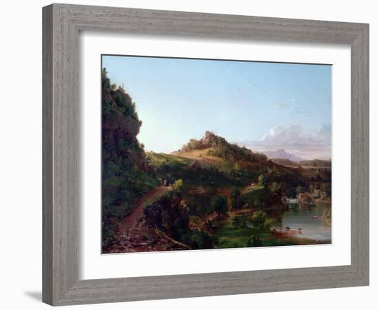 Catskill Scenery, C.1833-Thomas Cole-Framed Giclee Print