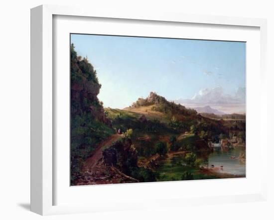 Catskill Scenery, C.1833-Thomas Cole-Framed Giclee Print