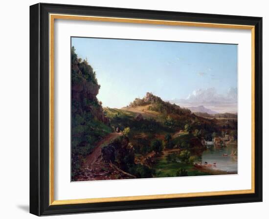 Catskill Scenery, C.1833-Thomas Cole-Framed Giclee Print