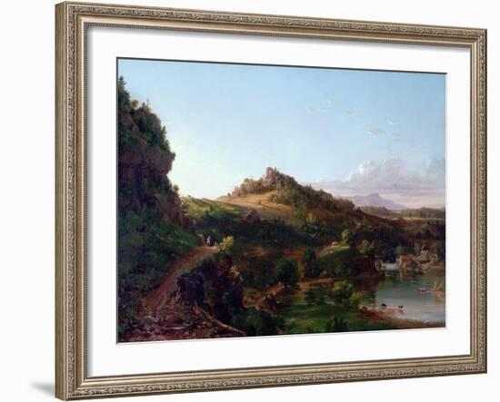 Catskill Scenery, C.1833-Thomas Cole-Framed Giclee Print