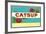 Catsup Label-null-Framed Art Print