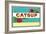 Catsup Label-null-Framed Art Print