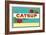 Catsup Label-null-Framed Art Print