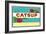 Catsup Label-null-Framed Art Print