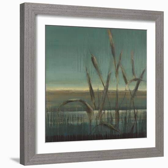 Cattails-Terri Burris-Framed Art Print