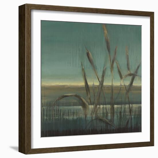 Cattails-Terri Burris-Framed Art Print