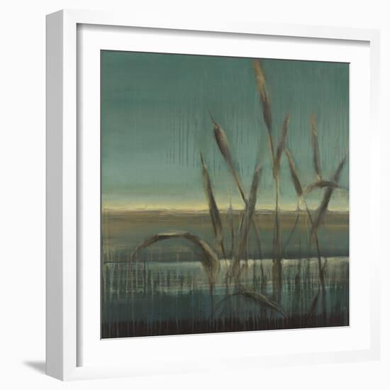 Cattails-Terri Burris-Framed Art Print