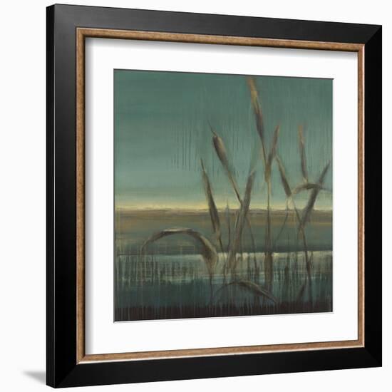 Cattails-Terri Burris-Framed Art Print