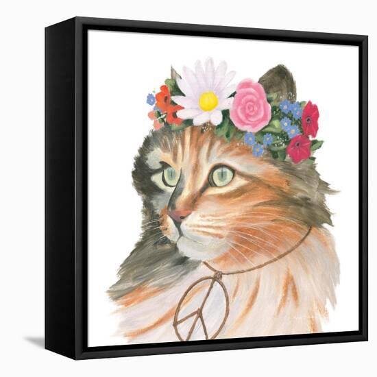 Cattitude I-Myles Sullivan-Framed Stretched Canvas