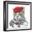 Cattitude III-Myles Sullivan-Framed Art Print