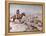 Cattle Drive, 1898-Charles Marion Russell-Framed Premier Image Canvas