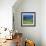 Cattle, Fields and Small Village on the Island of Flores in the Azores, Portugal, Atlantic, Europe-David Lomax-Framed Photographic Print displayed on a wall