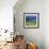 Cattle, Fields and Small Village on the Island of Flores in the Azores, Portugal, Atlantic, Europe-David Lomax-Framed Photographic Print displayed on a wall