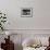 Cattle Men and Natives of San Angelo Sitting in the Lobby of the Cactus Hotel-null-Framed Photographic Print displayed on a wall