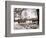 Cattle Pictured in the Snow at Shenley, Hertfordshire, January 1935-null-Framed Photographic Print