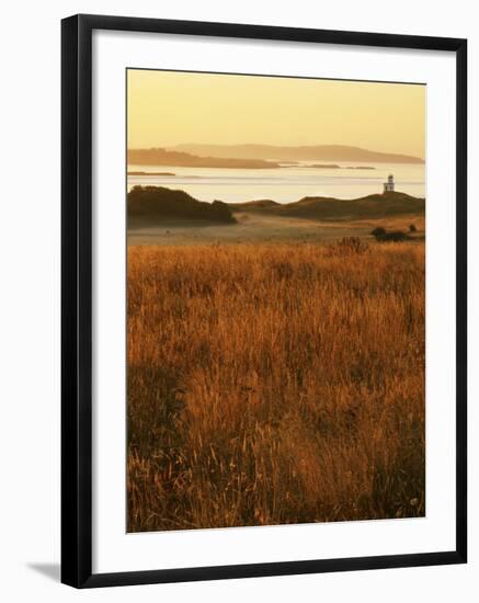 Cattle Point Lighthouse, San Juan Island National Historical Park, Washington, USA-Charles Gurche-Framed Photographic Print