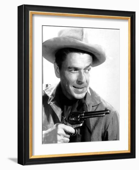 Cattle Queen of Montana, Ronald Reagan, 1954-null-Framed Premium Photographic Print