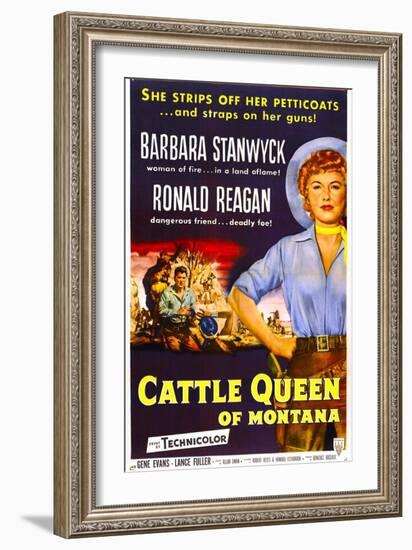 Cattle Queen of Montana-null-Framed Premium Giclee Print