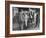 Cattlemen Standing in Front of a Cafe-Dmitri Kessel-Framed Photographic Print