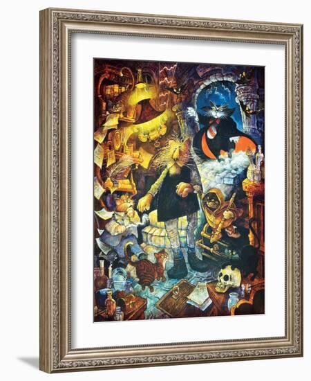 Catula's Castle-Bill Bell-Framed Giclee Print