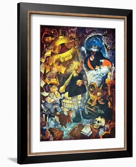 Catula's Castle-Bill Bell-Framed Giclee Print