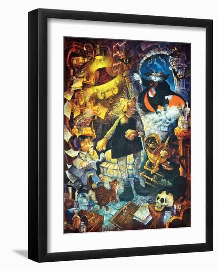 Catula's Castle-Bill Bell-Framed Giclee Print