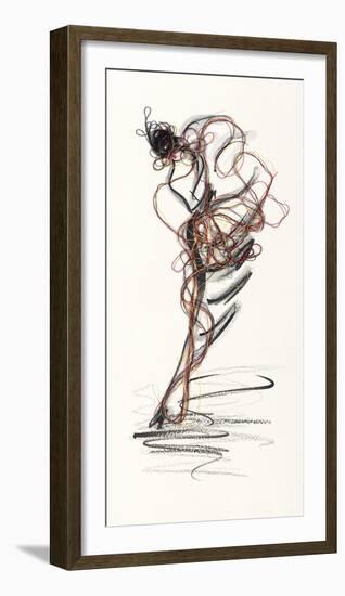 Catwalk Glamour IV-Lou Lacroix-Framed Giclee Print