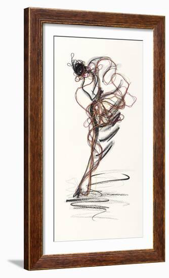 Catwalk Glamour IV-Lou Lacroix-Framed Giclee Print