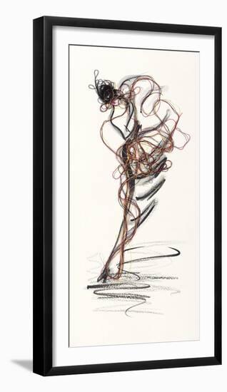 Catwalk Glamour IV-Lou Lacroix-Framed Giclee Print