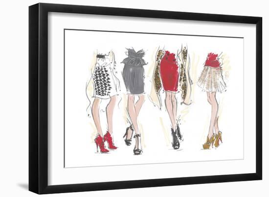 Catwalk Legs-Jane Hartley-Framed Giclee Print