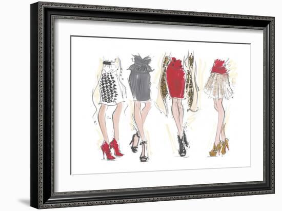 Catwalk Legs-Jane Hartley-Framed Giclee Print