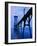 Catwalk to Door of Lighthouse-Walter Bibikow-Framed Photographic Print