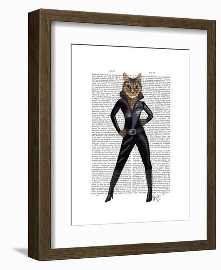 Catwoman-Fab Funky-Framed Art Print