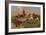 Caucasian Riders at Rest, 1917-Franz Roubaud-Framed Giclee Print