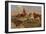 Caucasian Riders at Rest, 1917-Franz Roubaud-Framed Giclee Print