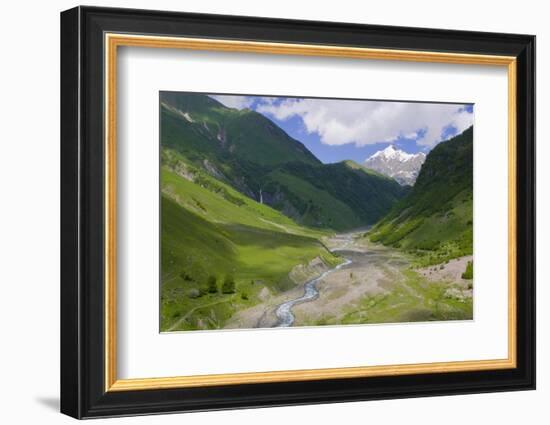 Caucasus Mountains Along the Military Road to Kazbegi, Georgia, Caucasus-Michael Runkel-Framed Photographic Print