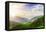 Caucasus Mountains in Georgia. Beautiful Landscape in Kazbeki Region in Georgia-goinyk-Framed Premier Image Canvas