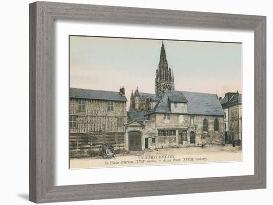 Caudebec-en-Caux, Normandy-null-Framed Art Print