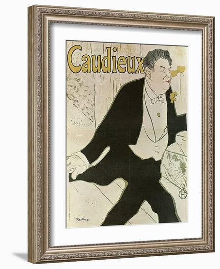 Caudieux, 1893-Henri de Toulouse-Lautrec-Framed Giclee Print