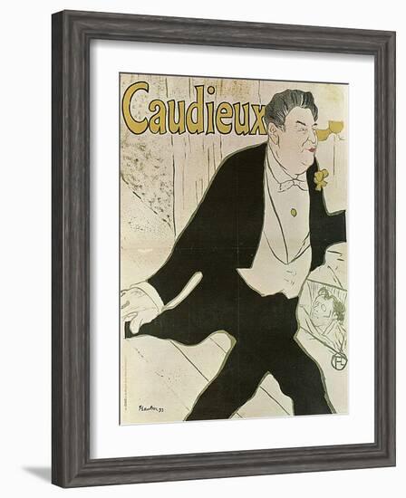 Caudieux, 1893-Henri de Toulouse-Lautrec-Framed Giclee Print