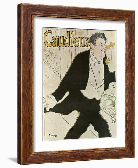 Caudieux, 1893-Henri de Toulouse-Lautrec-Framed Giclee Print