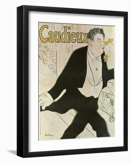 Caudieux, 1893-Henri de Toulouse-Lautrec-Framed Giclee Print