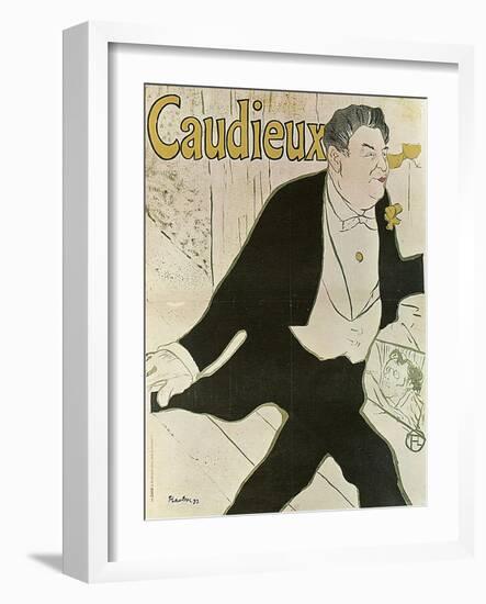 Caudieux, 1893-Henri de Toulouse-Lautrec-Framed Giclee Print