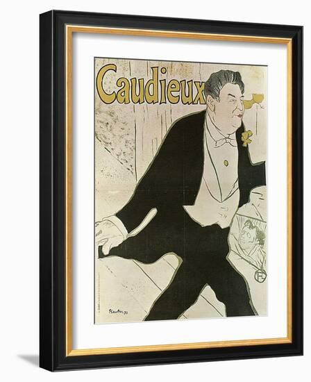 Caudieux, 1893-Henri de Toulouse-Lautrec-Framed Giclee Print