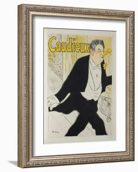 Caudieux-Henri de Toulouse-Lautrec-Framed Collectable Print