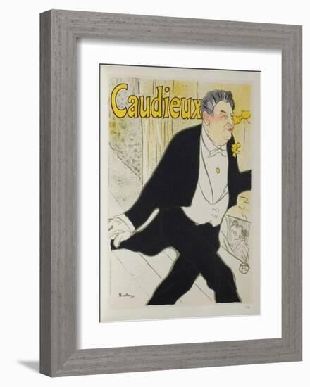 Caudieux-Henri de Toulouse-Lautrec-Framed Collectable Print