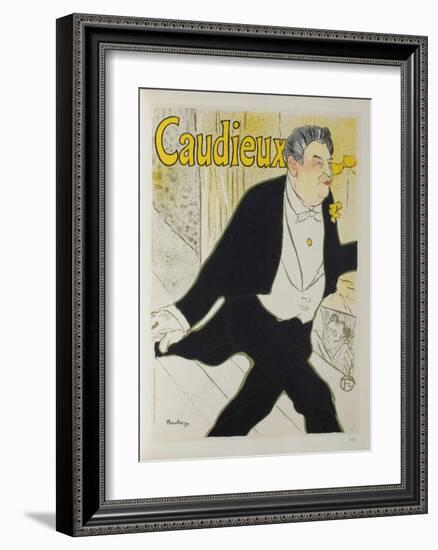 Caudieux-Henri de Toulouse-Lautrec-Framed Collectable Print