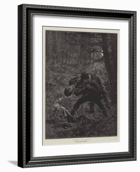 Caught at Last!-Stanley Berkeley-Framed Giclee Print